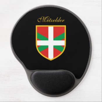 Basque Flag Gel Mouse Pad by GrooveMaster at Zazzle
