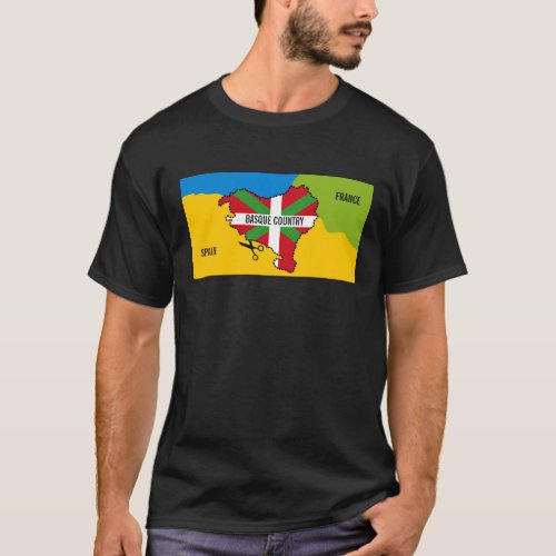 Basque flag Ikurria Basque Country independence T_Shirt