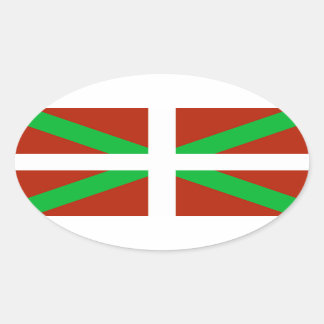 Basque Flag Ikurrina Sticker
