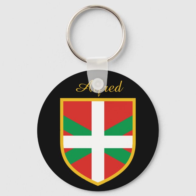 Basque Flag Keychain (Front)
