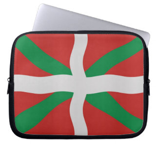 Basque flag laptop sleeve