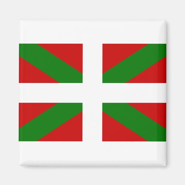 basque flag magnet (Front)