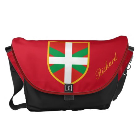 Basque Flag Messenger Bag
