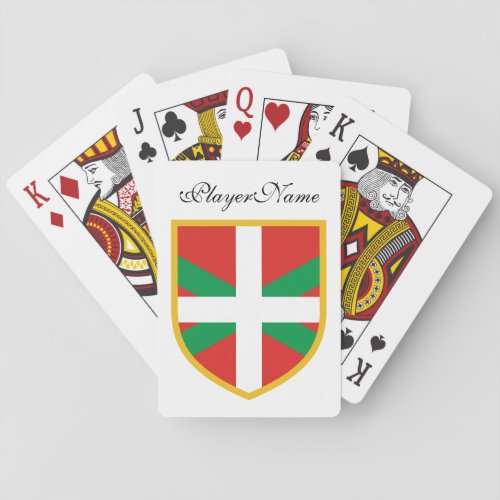 Basque Flag Poker Cards