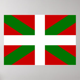 Basque Flag Poster