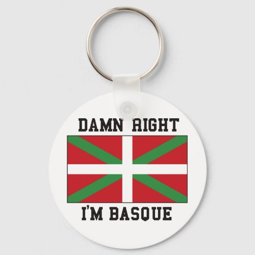 Basque Flag Spain Keychain