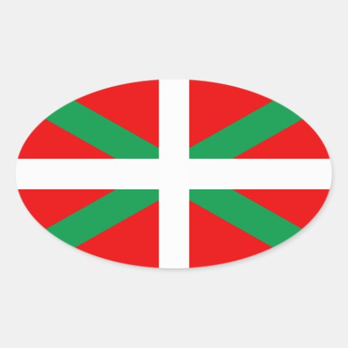 Basque Flag sticker Ikkurina