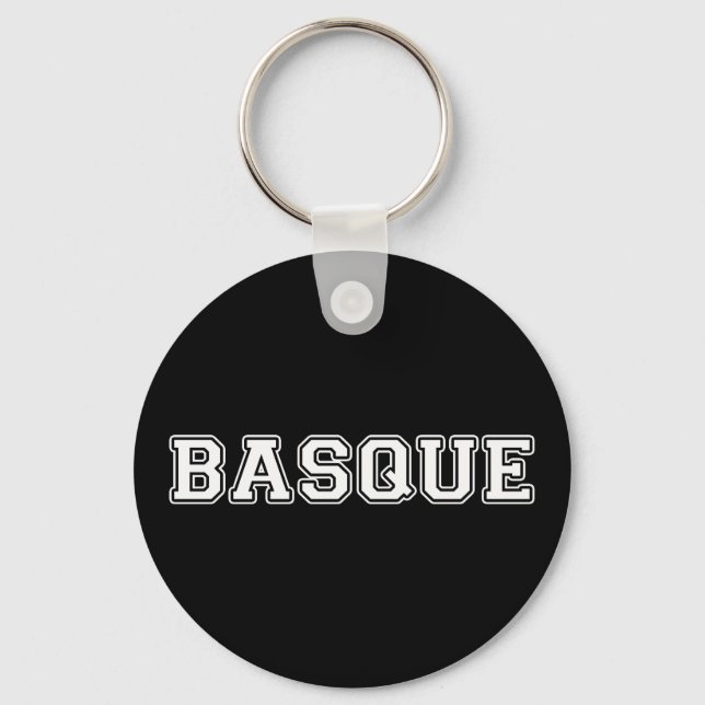 basque keychain (Front)
