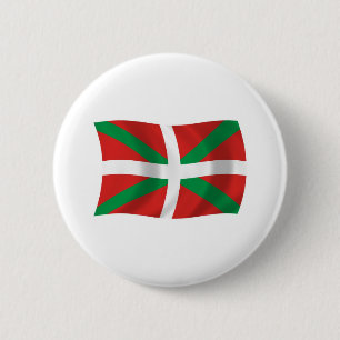 Basque People Flag Button