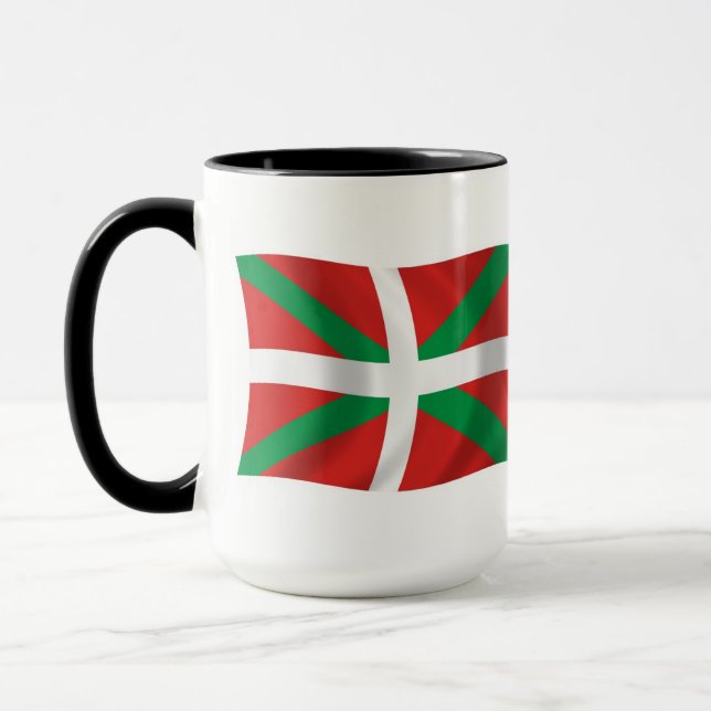 Basque People Flag Mug (Left)