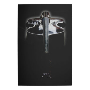 Bass 1 20x30 (50x75cm) wamecna metal print