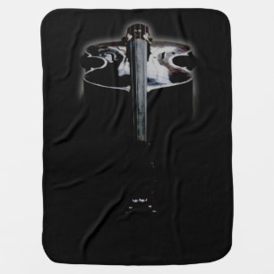 Bass 1 bbi baby blanket