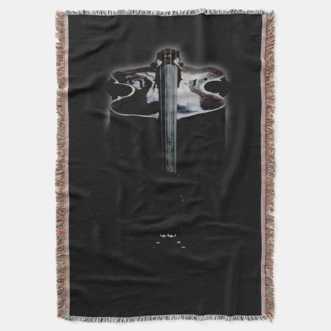 Bass 1 tba throw blanket (Front Vertical)