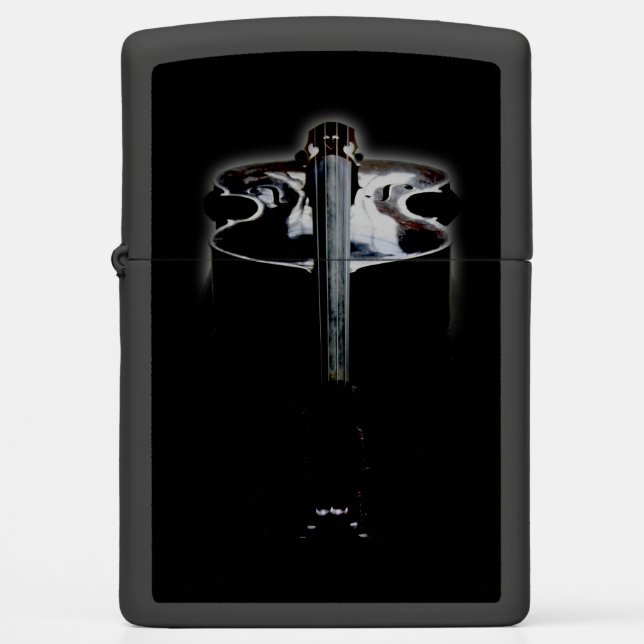 Bass 1 zlcna zippo lighter (Front)