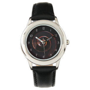Bass 2 White Script Numbers cnm Watch