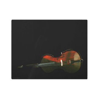 Bass 3 14x11 (35x27.5cm) wamecna metal print