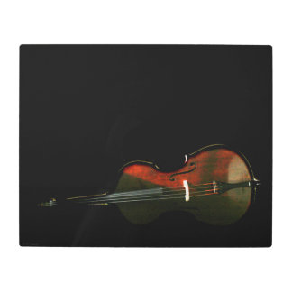 Bass 3 20x16 (50x40cm) wamecna metal print