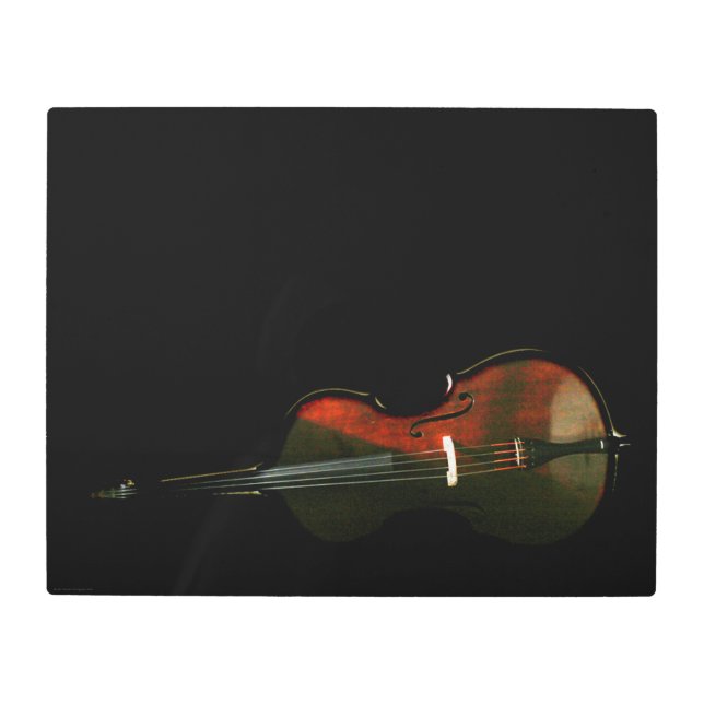 Bass 3 20x16 (50x40cm) wamecna metal print (Front)