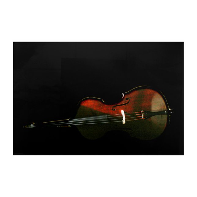 Bass 3 36x24 (90x60cm) waacna acrylic print (Front)