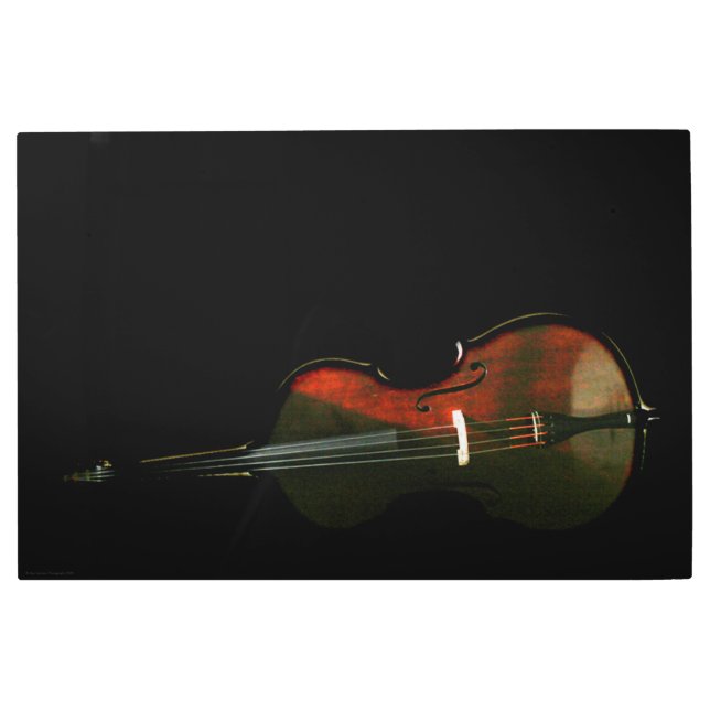Bass 3 36x24 (90x60cm) wamecna metal print (Front)