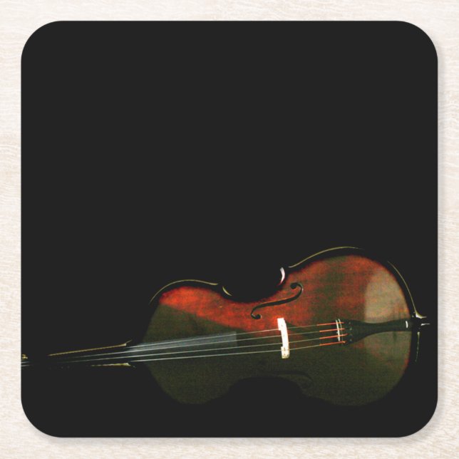 Bass 3 coastercna square paper coaster (Front)