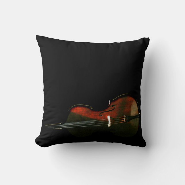 Bass 3 tpcna throw pillow (Front)