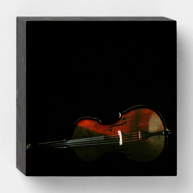 Bass 3 wbs6x6cna wooden box sign (Front Horizontal)