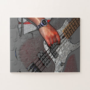 Bass 4 11x14 30pc jpcnm jigsaw puzzle