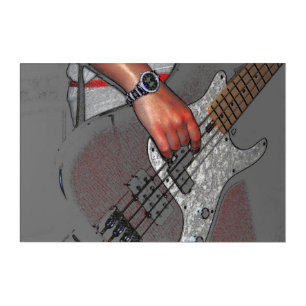 Bass 4 30x20 (75x50cm) waaa acrylic print