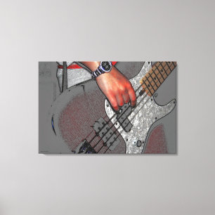 Bass 4 36x24 (90x60cm) waccna canvas print