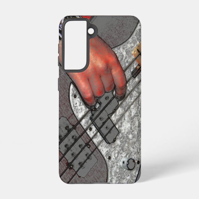 Bass 4 sgm samsung galaxy case (Back)