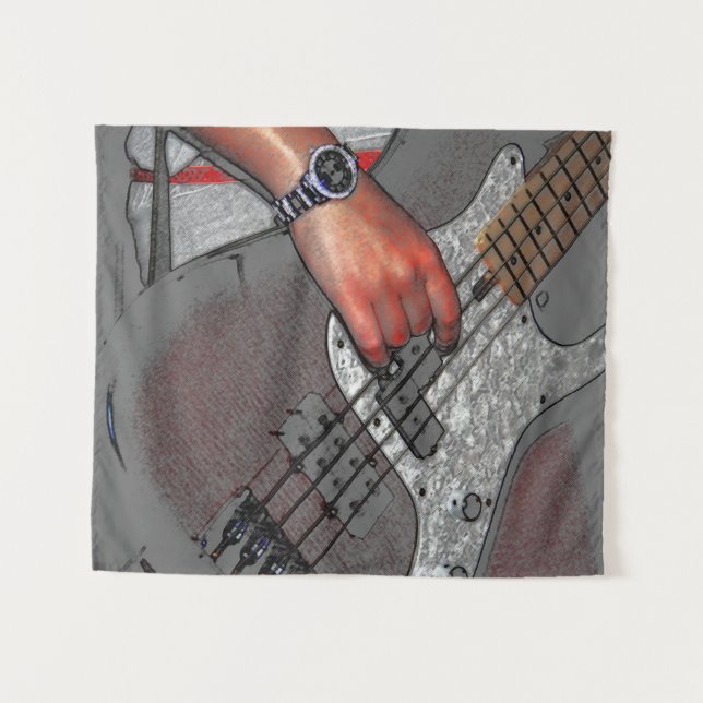 Bass 4 wta tapestry (Front (Horizontal))