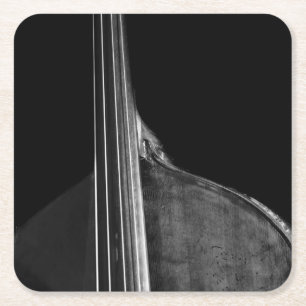 Bass 5 coastercna square paper coaster