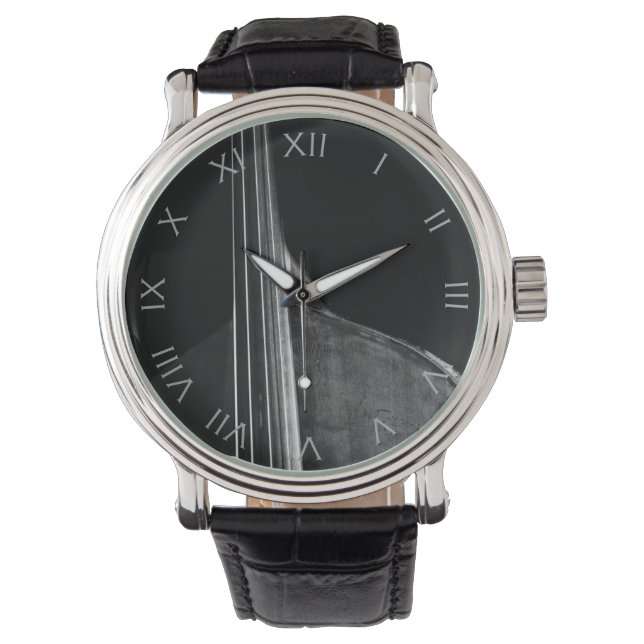 Bass 5 Grey Roman Numbers wacna Watch (Front)