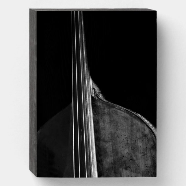 Bass 5 wbs8x6cna wooden box sign (Front Vertical)