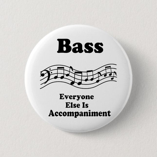 Bass Choir Gift Button (Front)