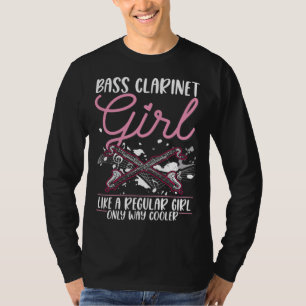 Bass Clarinet Girl Bass Clarinetist T-Shirt