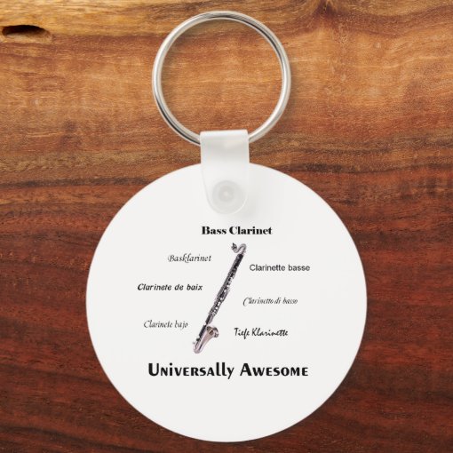 Bass Keychain Zazzle