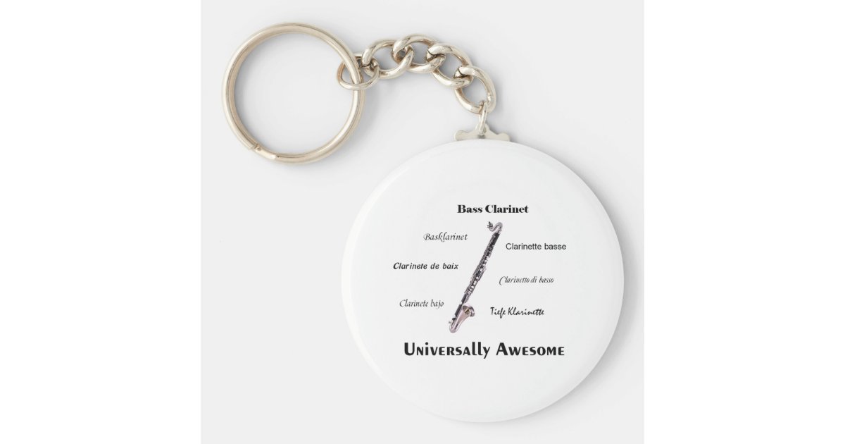 Bass Keychain
