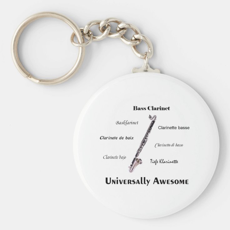 Bass Keychain Zazzle