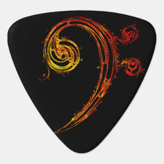Bass Clef: Bass Guitar Pick
