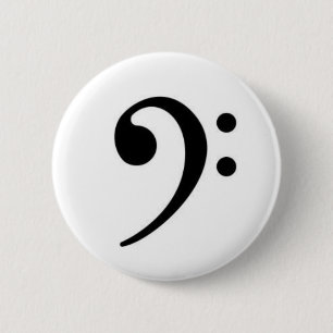 Bass Clef Button