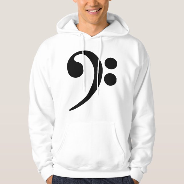 Bass Clef Hoodie (Front)