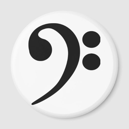 Bass Clef Magnet