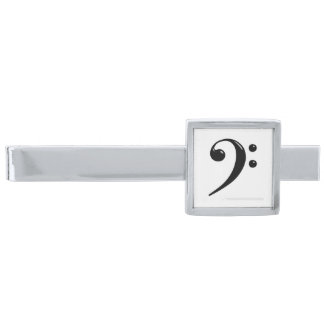 Bass Clef Tie Bar