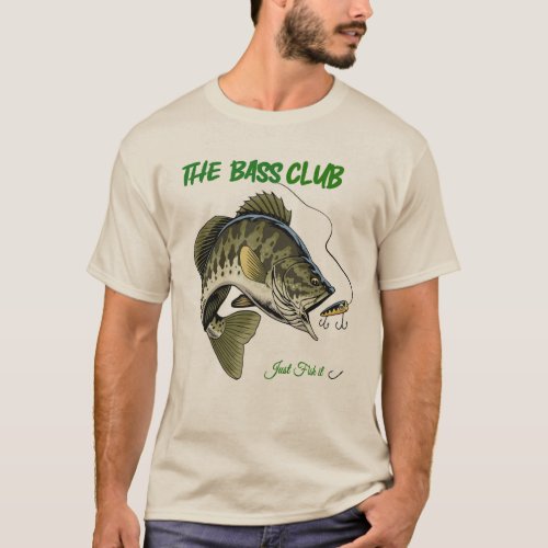 Bass club design T_Shirt