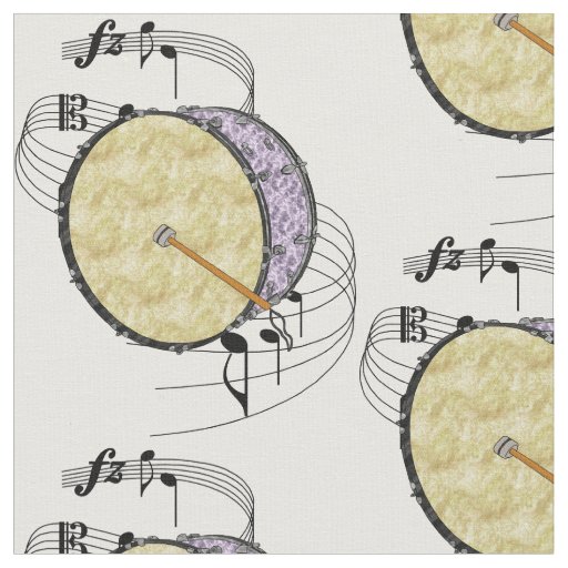 Bass Drum Fabric