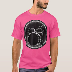 Bass Drum For Bass Drummer Player Musician Bass Dr T-Shirt