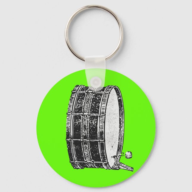 Bass Drum Keychain (Front)