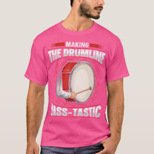 Bass Drum Marching Band Design For A Bass Drummer T-Shirt
